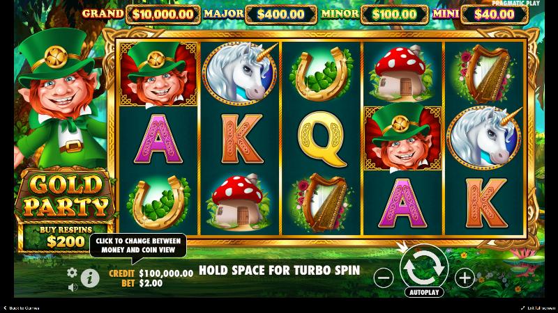 Gold Party Hold and Win Money Respin — el bonus viral de Pragmatic Play